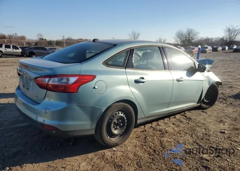 2012 Ford Focus Se from USA, damaged, VIN 1FAHP3F27CL341865